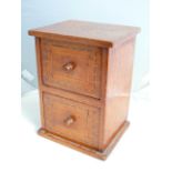Small mahogany chest