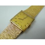 Gents vintage gold Omega wrist watch