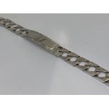 9ct gold diamond bracelet