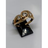 18ct gold diamond ring