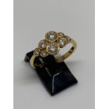 18ct gold diamond ring