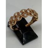 18ct gold diamond ring