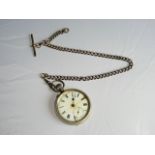 Gents pocketwatch and chain