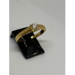 18ct gold diamond ring