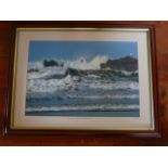 Framed print of Crackington Haven, Cornwall