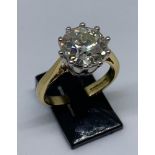 18ct gold and diamond ring