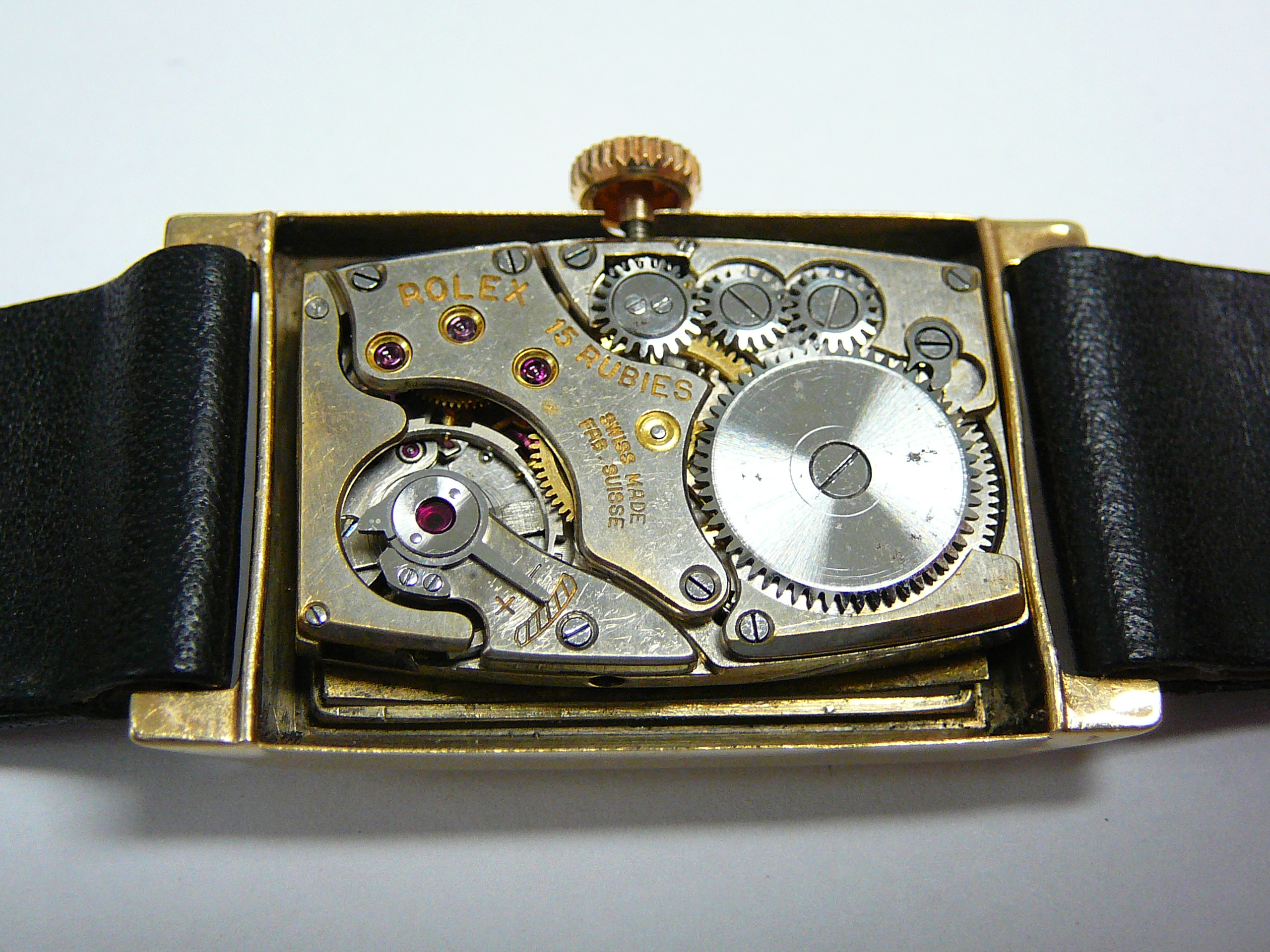 Gents vintage gold Rolex wrist watch - Image 6 of 6