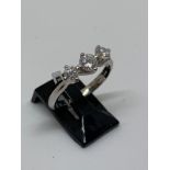 18ct gold diamond ring