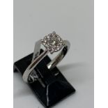 18ct gold diamond ring