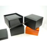 4 x assorted watch boxes