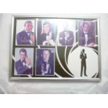 007 framed bond photo compilation