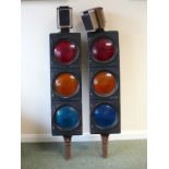Pair of traffic lights