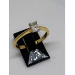 18ct gold diamond ring