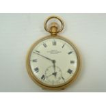 Gents gold pocket watch