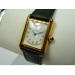 Ladies Cartier Wristwatch.