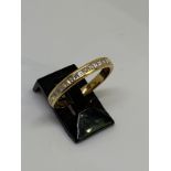 18ct gold diamond ring