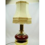 Vintage table lamp.