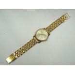 Gents Vintage Gold Tudor Wristwatch.