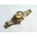 Ladies gold Rolex wristwatch