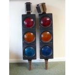 Pair of traffic lights