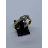 18ct gold diamond ring