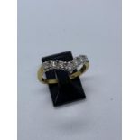 18ct gold diamond ring