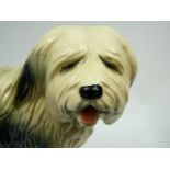 Old English Sheepdog figurine