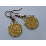 9ct gold earrings