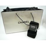 Chanel bag and suede watch box