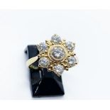 18ct gold diamond ring