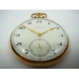 Gents gold Zenith pocketwatch