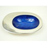 Retro aluminium and enamel dish