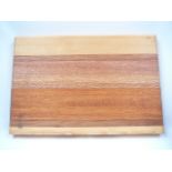 Handcrafted kitchen chopping board