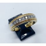 18ct gold diamond ring
