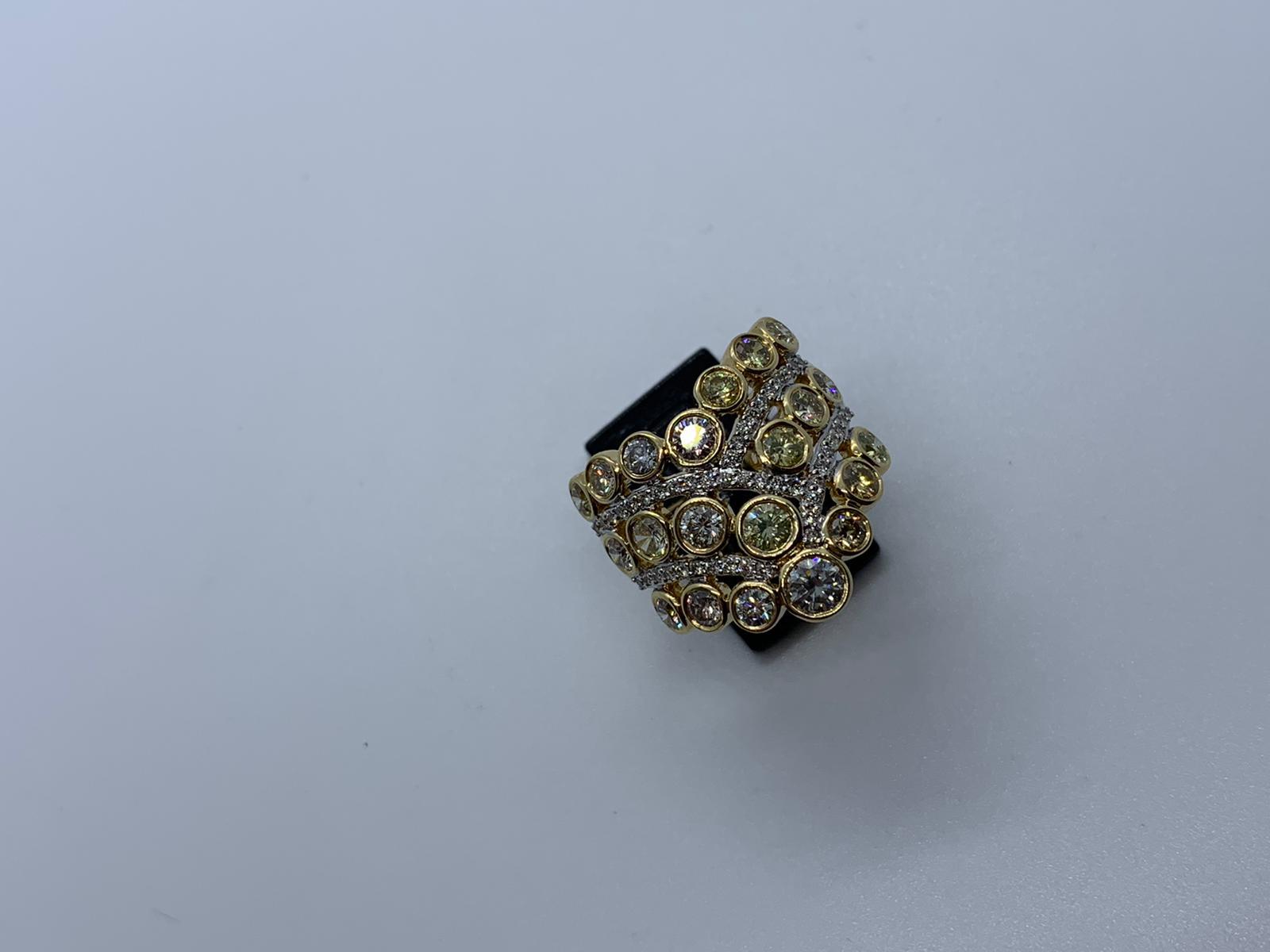 18ct gold diamond ring - Image 4 of 4