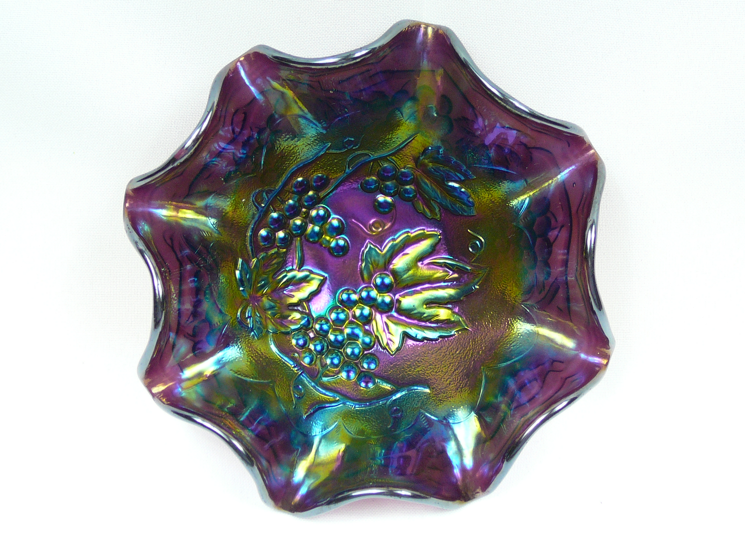 Carnival glass dish etc - Image 2 of 5