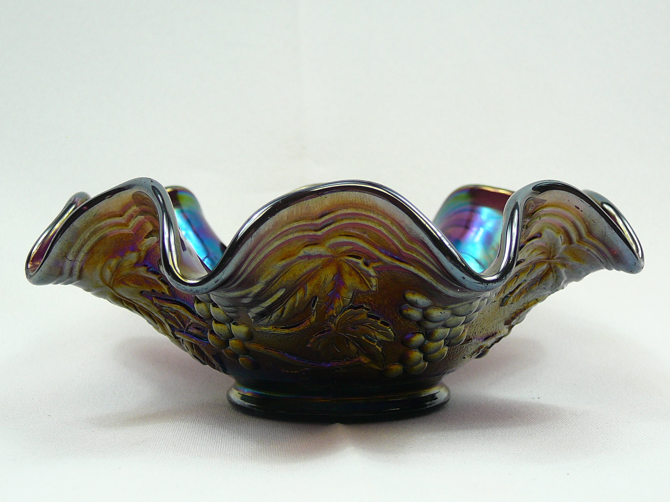 Carnival glass dish etc - Image 4 of 5