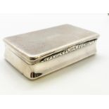 Silver pill / trinket box