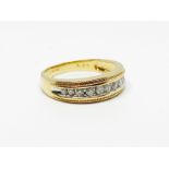 18ct gold and diamond ring