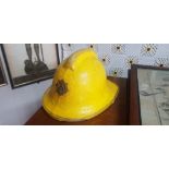 1978 vintage firemans helmet.