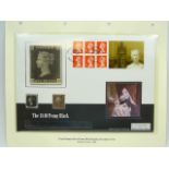 Silver penny black first day cover