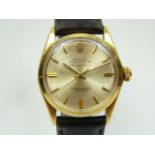 Gents gold Rolex Oyster (Tiffany & Co) wristwatch