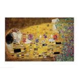 Gustav-Klimt (The Kiss) canvas print