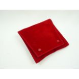 Cartier suede pouch