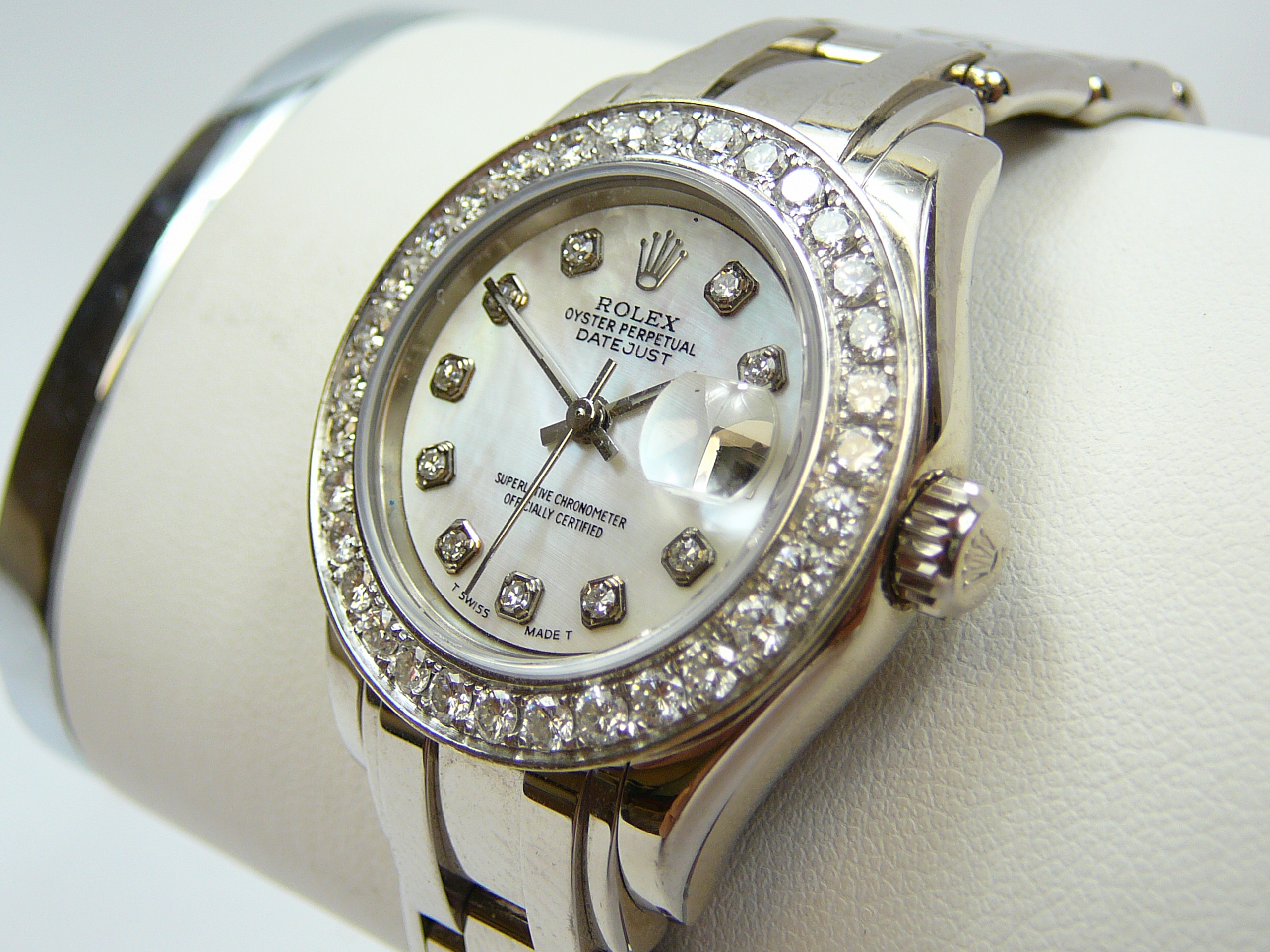 Ladies Gold Rolex Wrist Watch