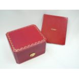 Cartier watch box and manual