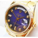 Gents Gold Rolex Wrist Watch