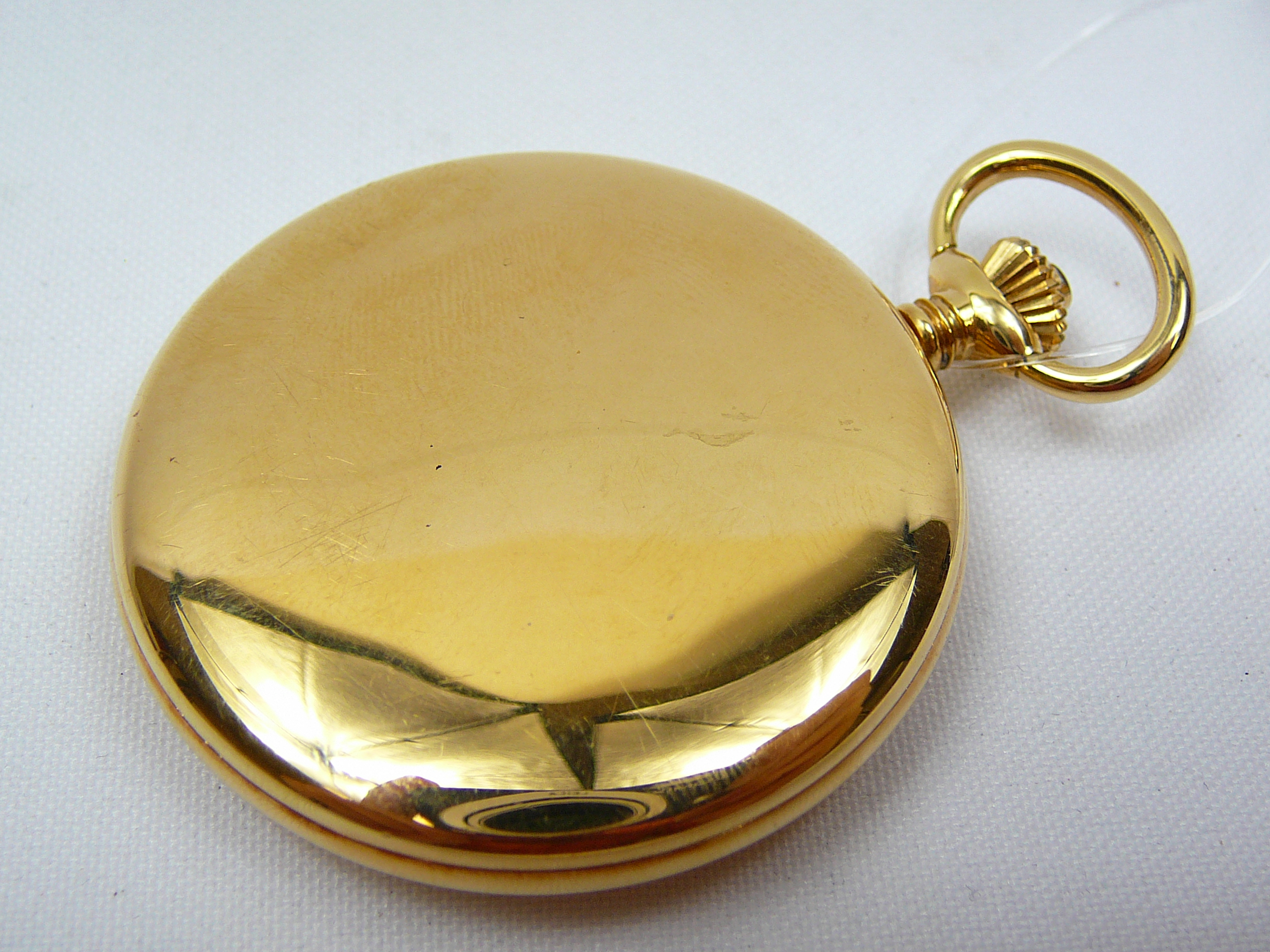 Gents Gold Sewills Gold Hunter Pocket Watch - Image 4 of 6