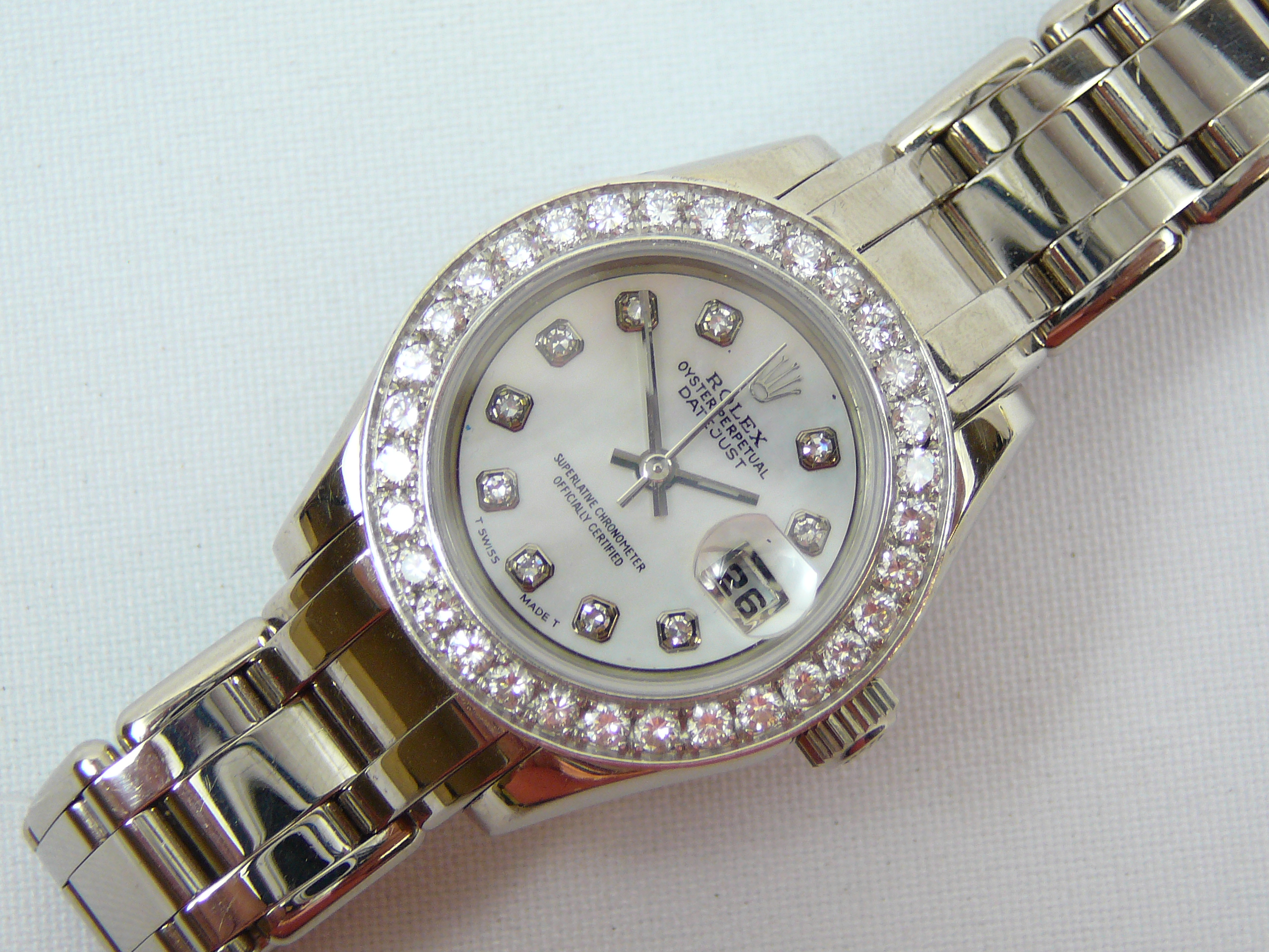 Ladies Gold Rolex Wrist Watch - Image 4 of 10