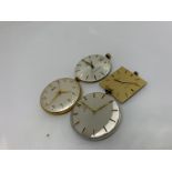 4 assorted watch movements